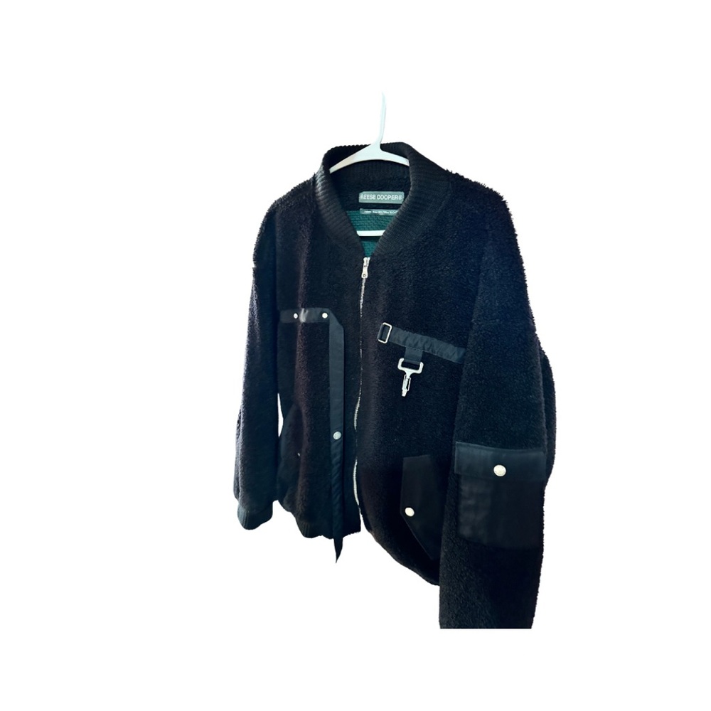 Reese Cooper | Black Bomber Jacket